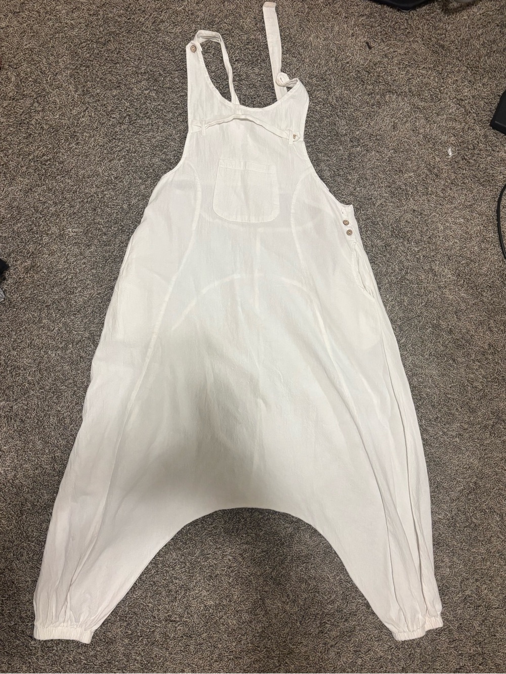 White Summer Bibs